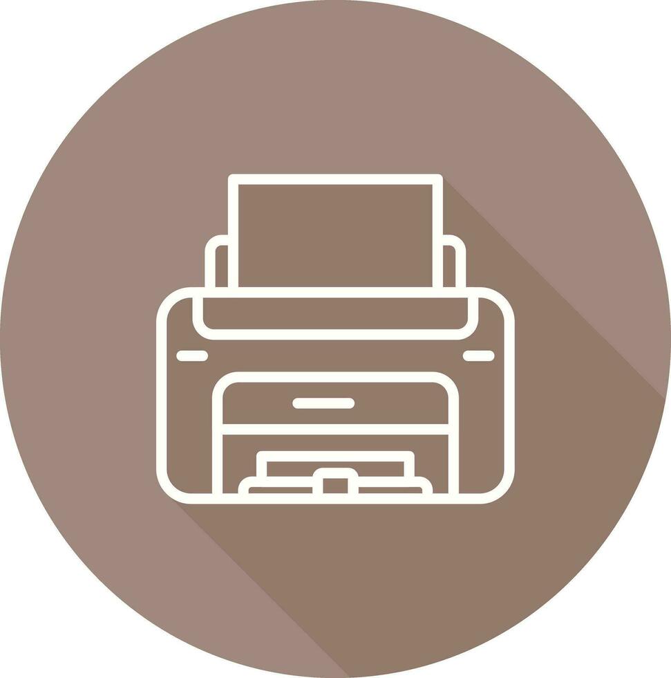 laser printer vector icoon