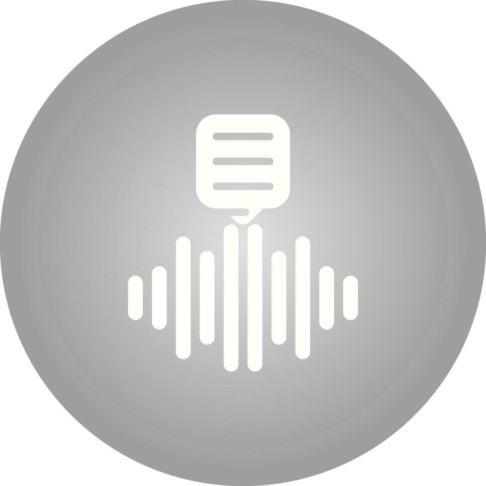 digitaal stem opnemer vector icoon