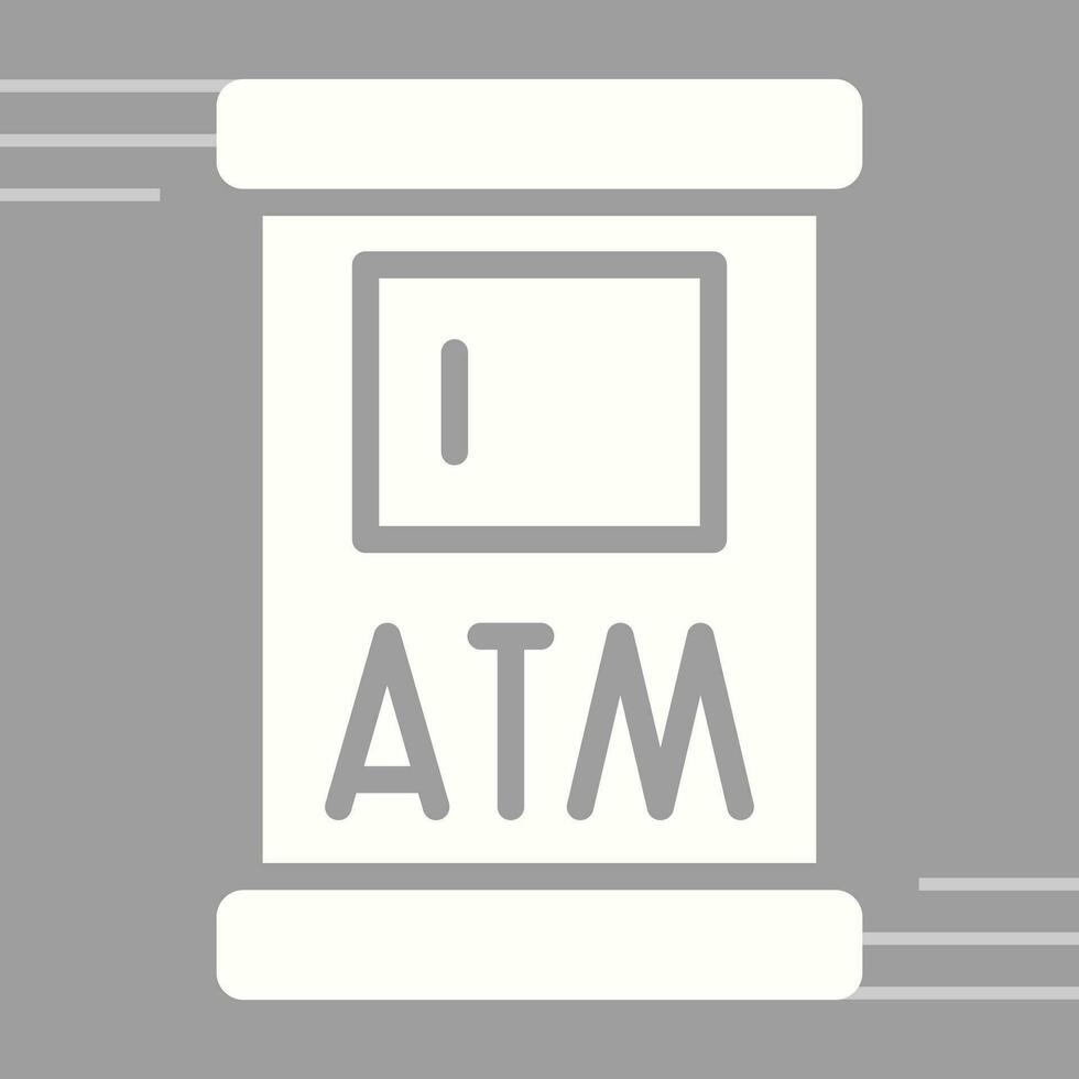 geldautomaat vector pictogram