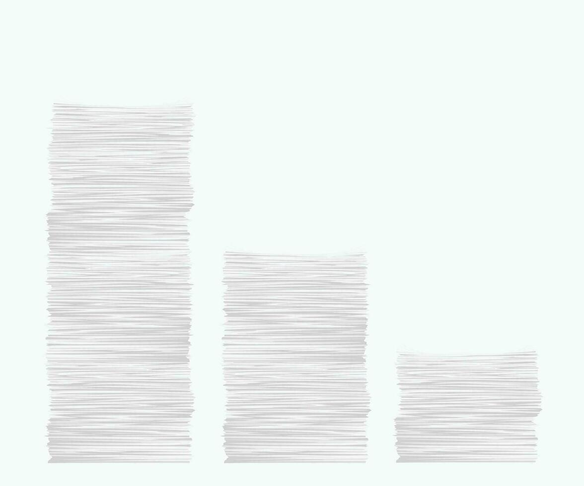 papier stack reeks vector