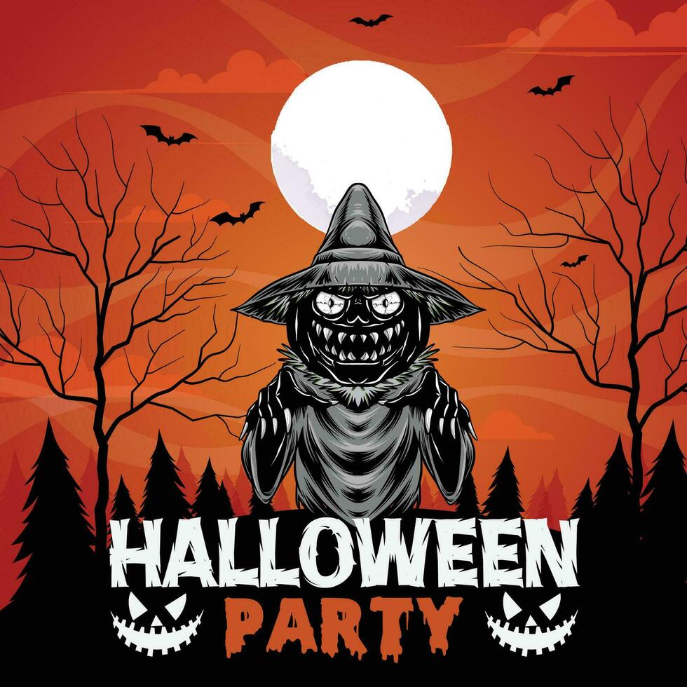 halloween t-shirt ontwerp vector