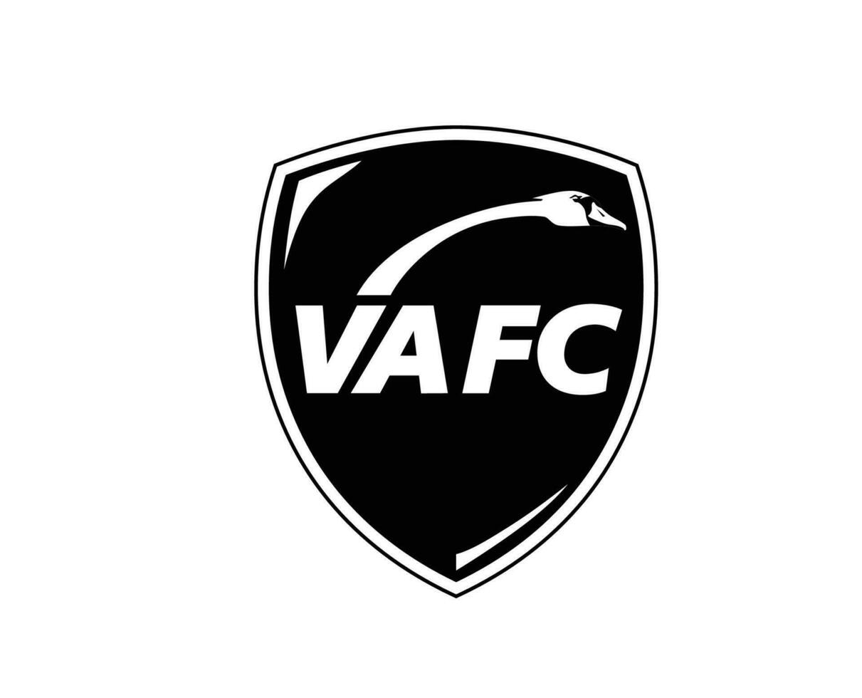 Valenciaans fc club logo symbool zwart ligue 1 Amerikaans voetbal Frans abstract ontwerp vector illustratie