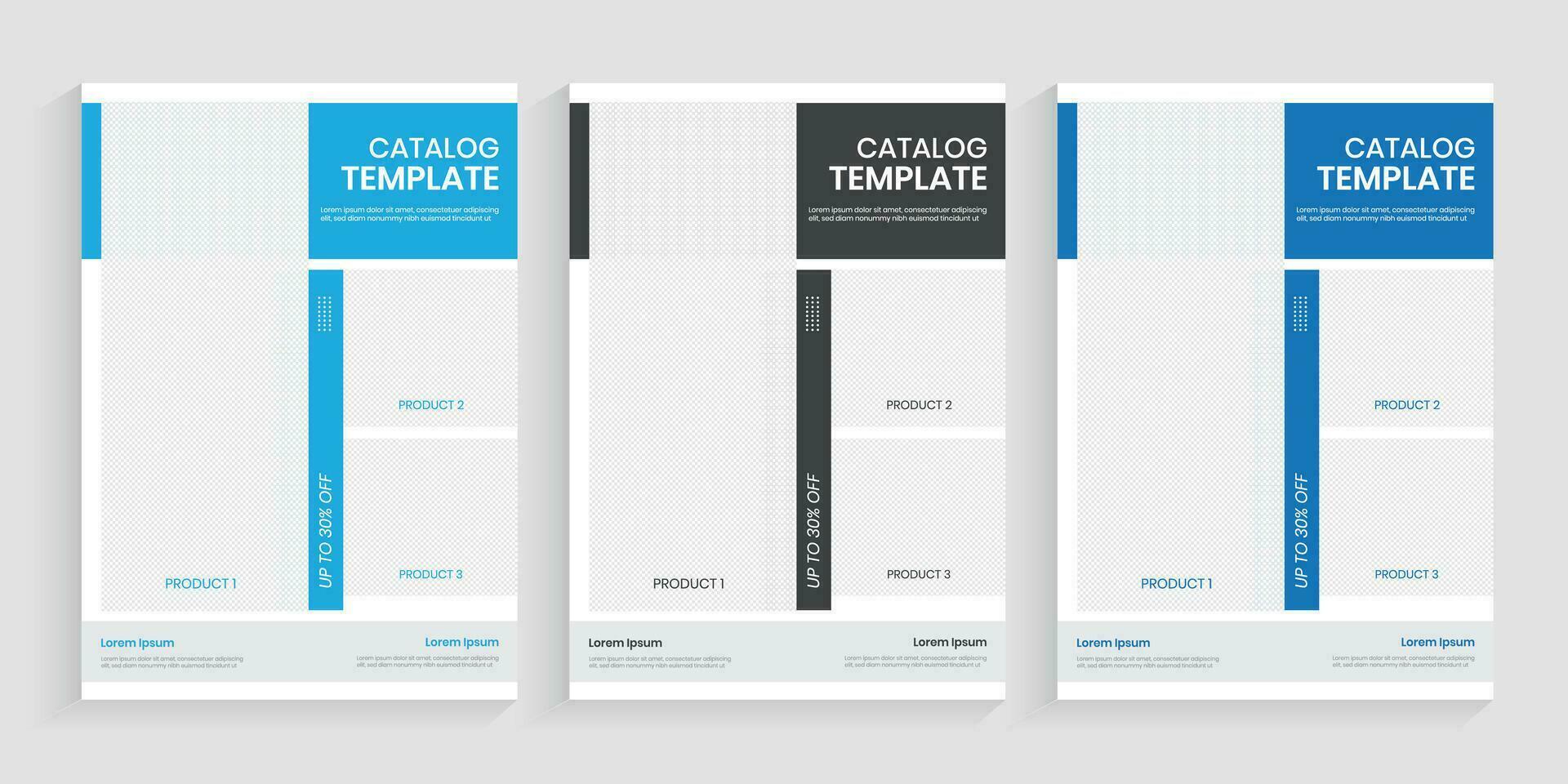 a4 een bladzijde Product catalogus of Product catalogus sjabloon vector