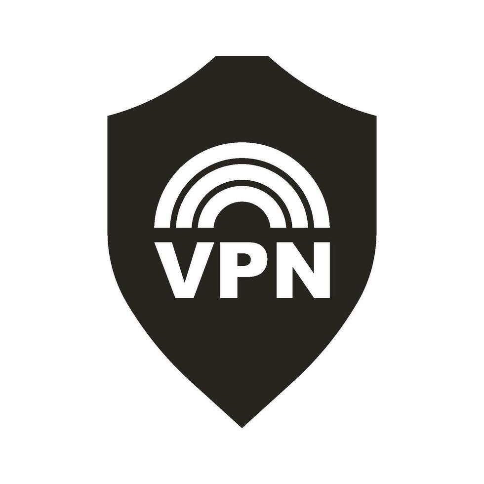 vpn of virtueel privaat netwerk icoon vector
