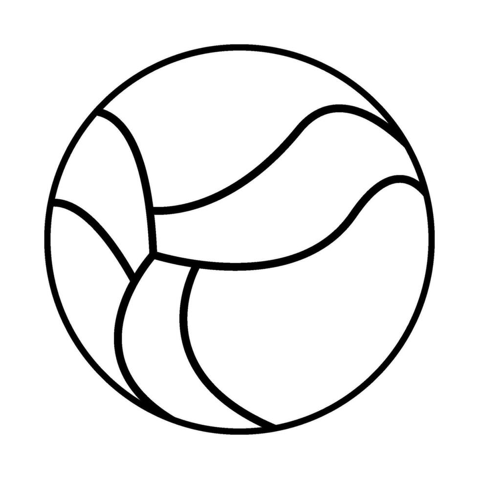 volley icoon illustratie vector