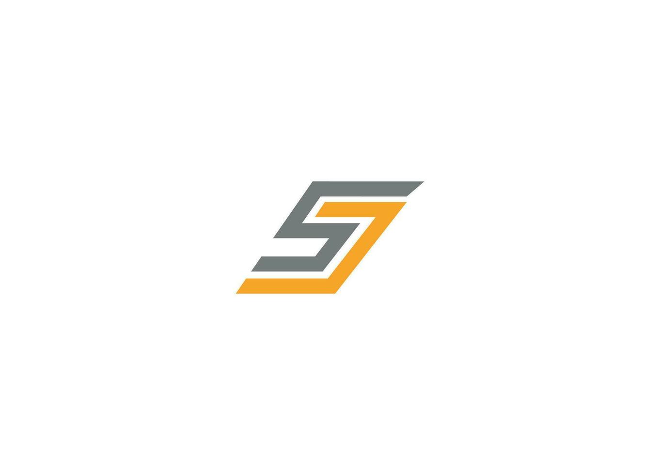 sc logo ontwerp creatief modern vector icoon