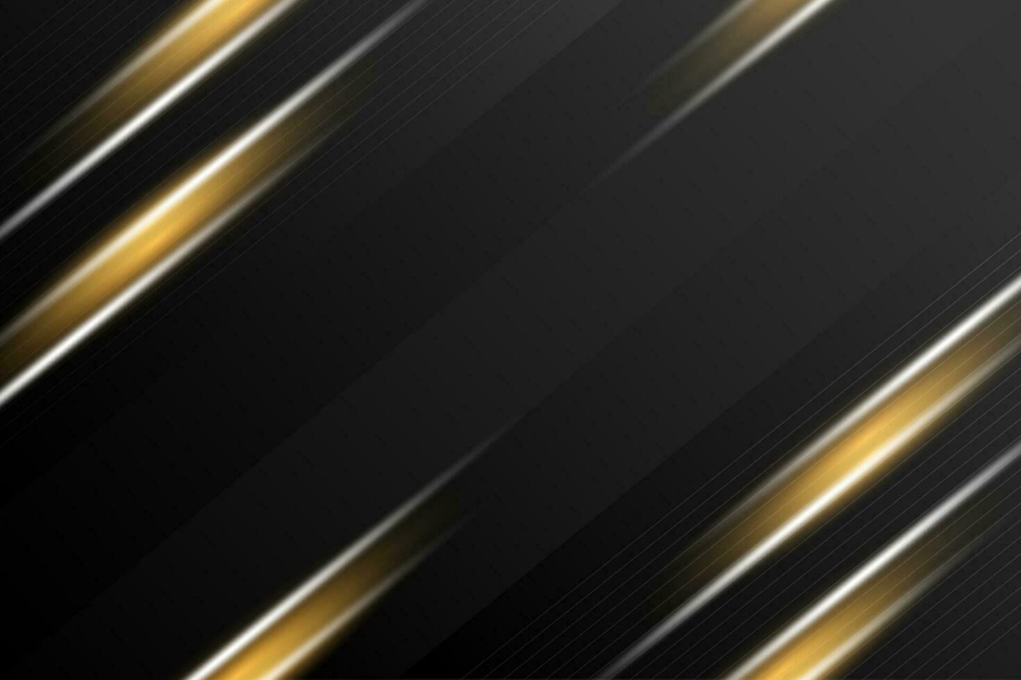 abstract elegant zwart achtergrond met gouden lijn vector