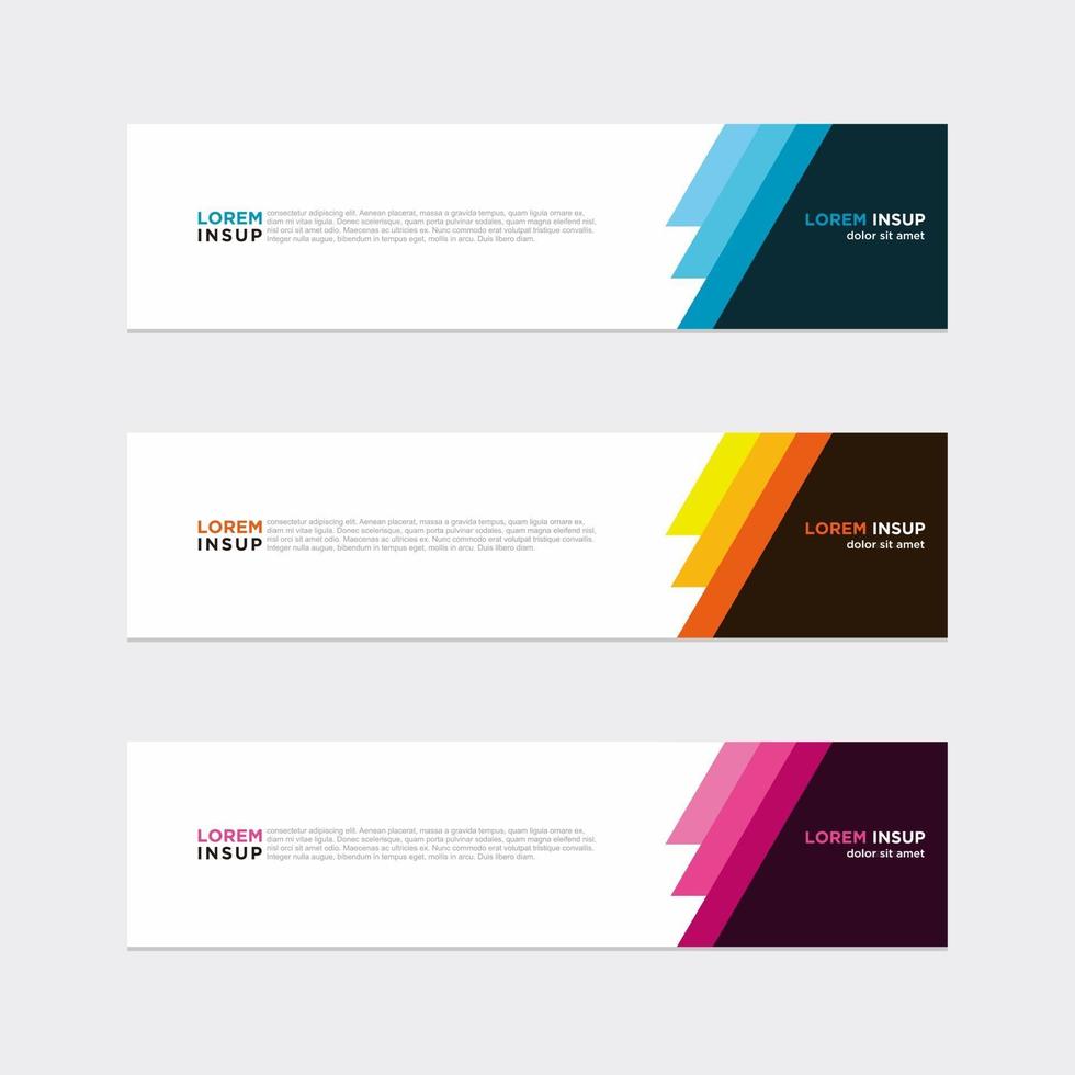 moderne vector banner web achtergrond abstracte ontwerpsjabloon