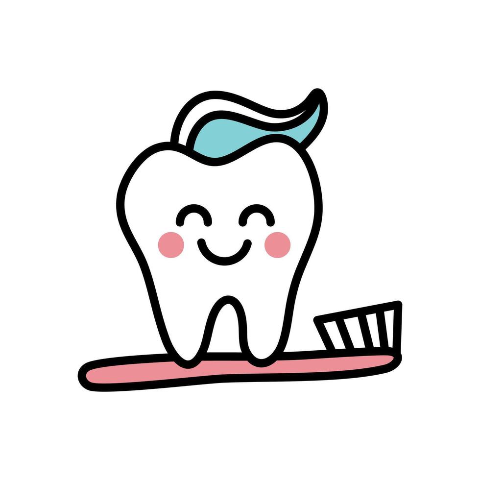 pediatrisch tandheelkunde logo vector, premie, schoon, gemakkelijk, modern vector