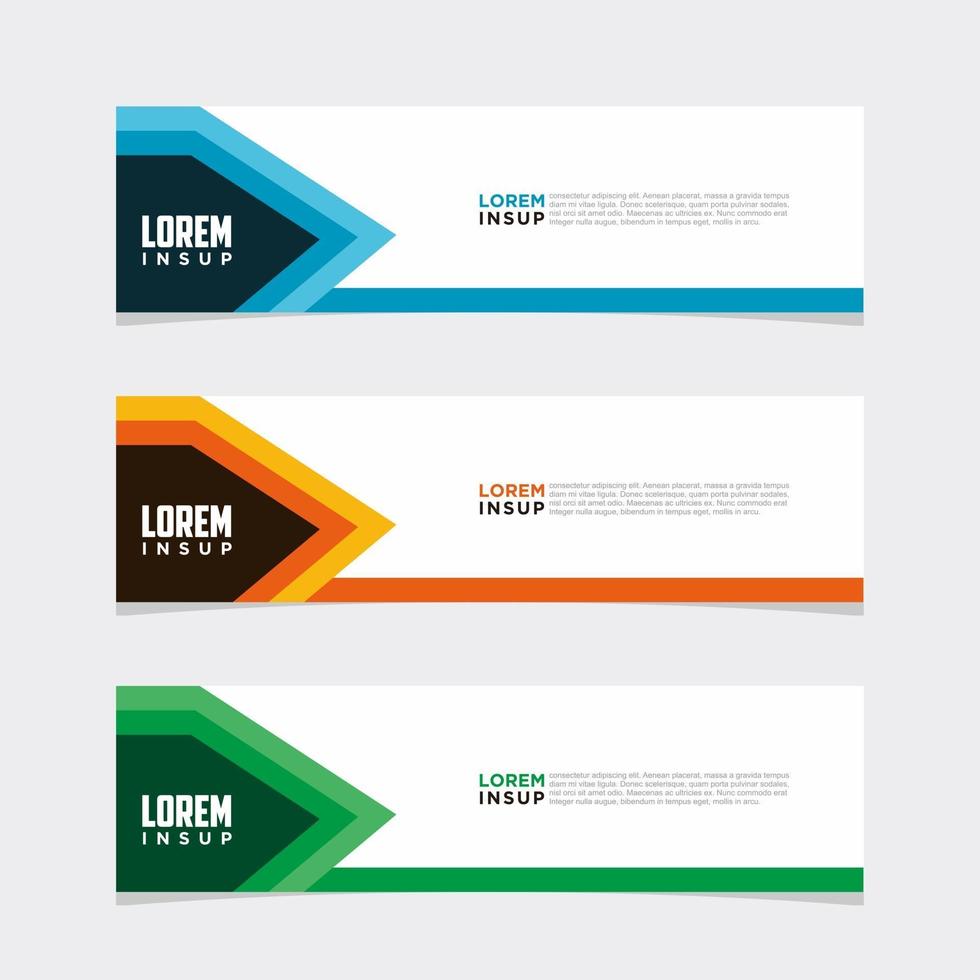 moderne vector banner web achtergrond abstracte ontwerpsjabloon