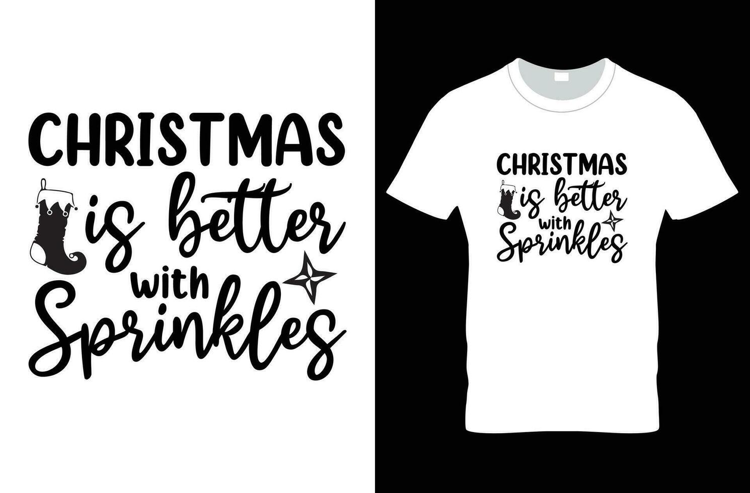 Kerstmis t-shirt ontwerpen vector