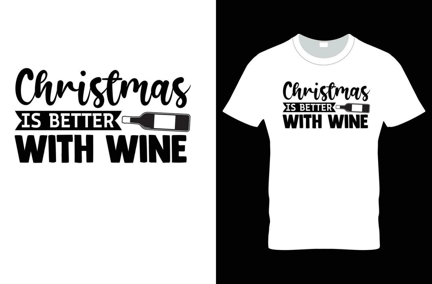 Kerstmis t-shirt ontwerpen vector