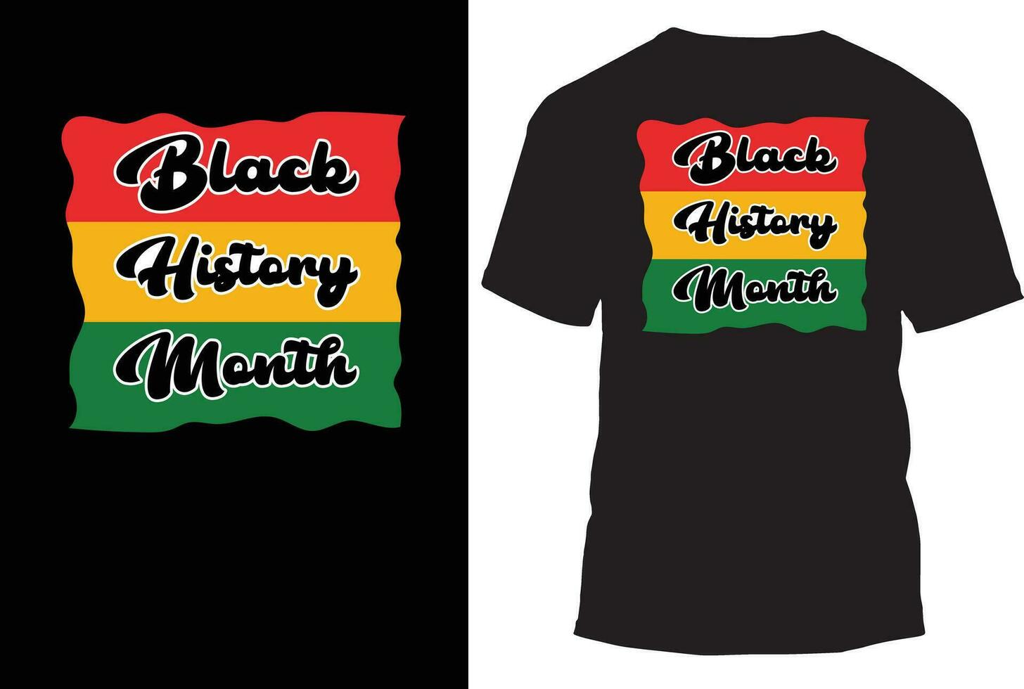 vector illustratie voor zwart geschiedenis maand t overhemd ontwerp