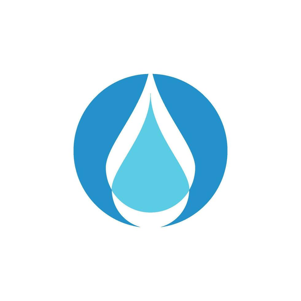 waterdruppel logo sjabloon vector