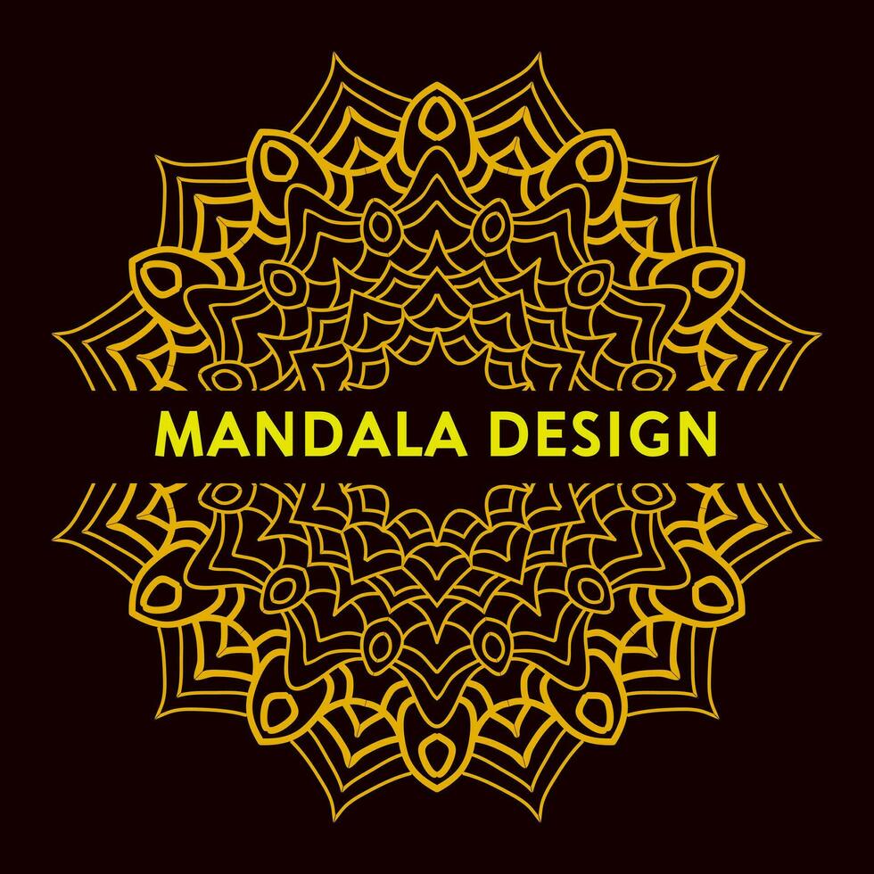 decoratief helling kleur sier- etnisch elementen mandala patroon achtergrond ontwerp pro vector. vector