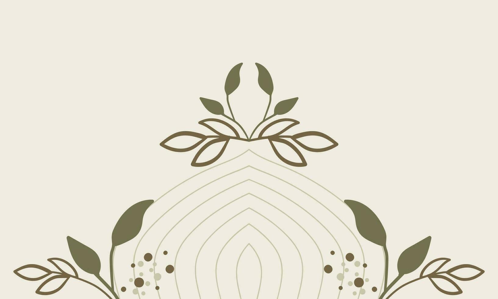 bloemen achtergrond met bloemen en bladeren ornament vector