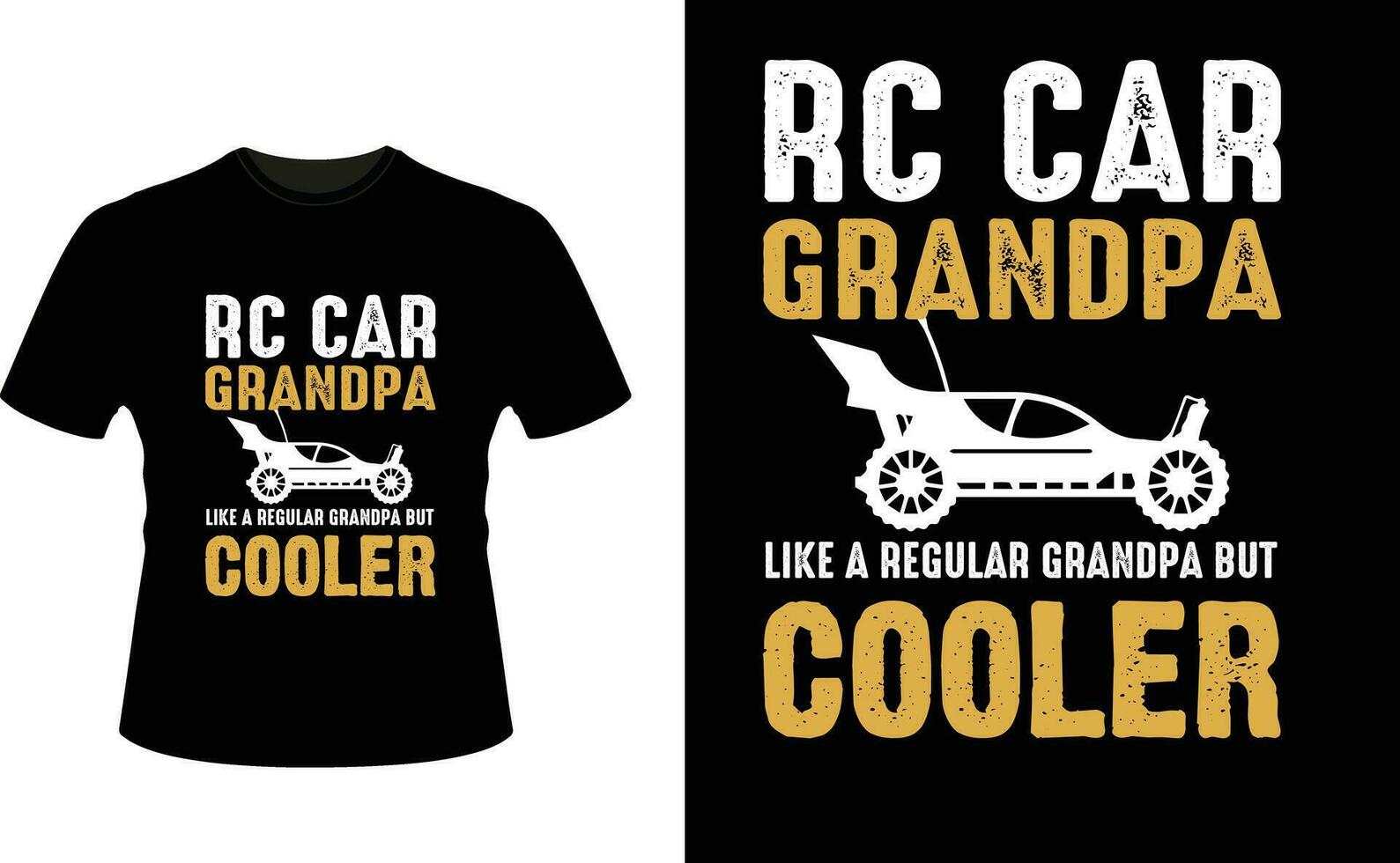 rc auto opa Leuk vinden een regelmatig opa maar koeler of opa t-shirt ontwerp of opa dag t overhemd ontwerp vector