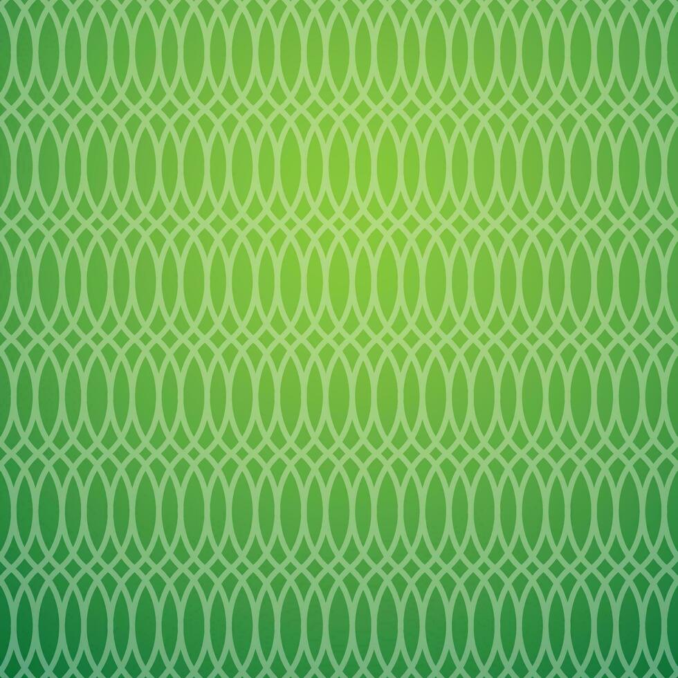 abstract naadloos patroon. kromme lijn stijl in groen helling achtergrond. modern stijl. transparantie wit Aan lijn kleur vector