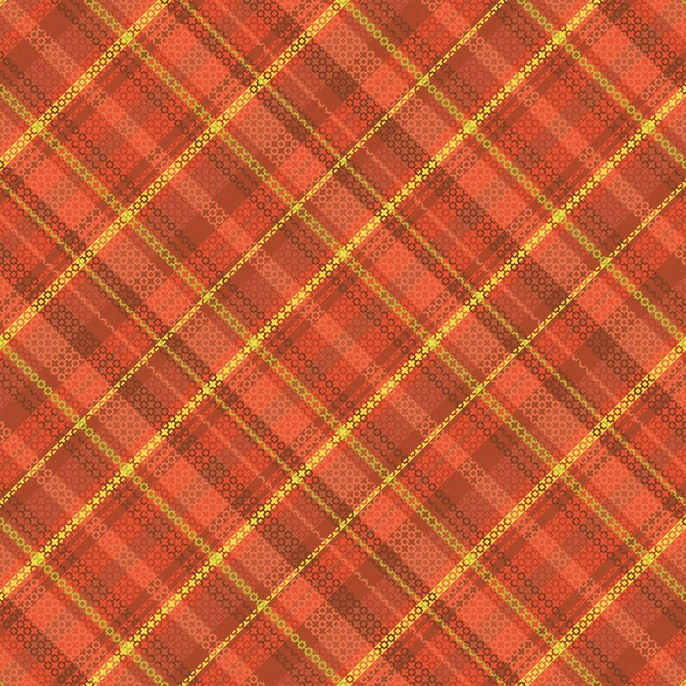 tartan geruite patroon met textuur. vector