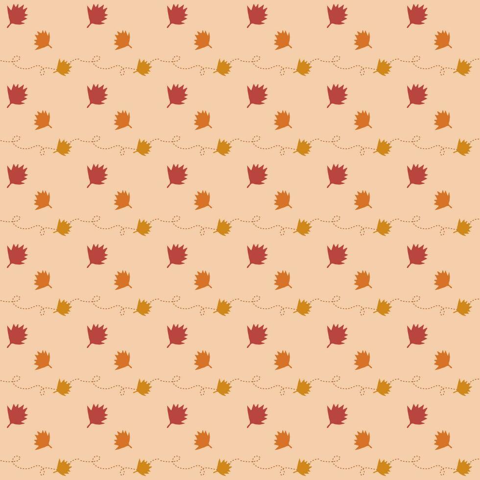 herfst en esdoorn- doorbladert oranje achtergrond vector voor achtergrond, papier wrap, ontwerp