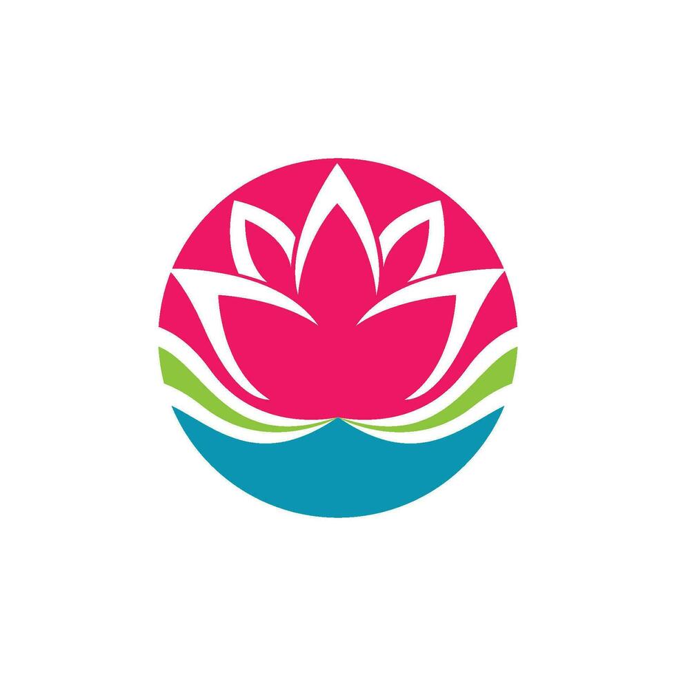 schoonheid vector lotus pictogram