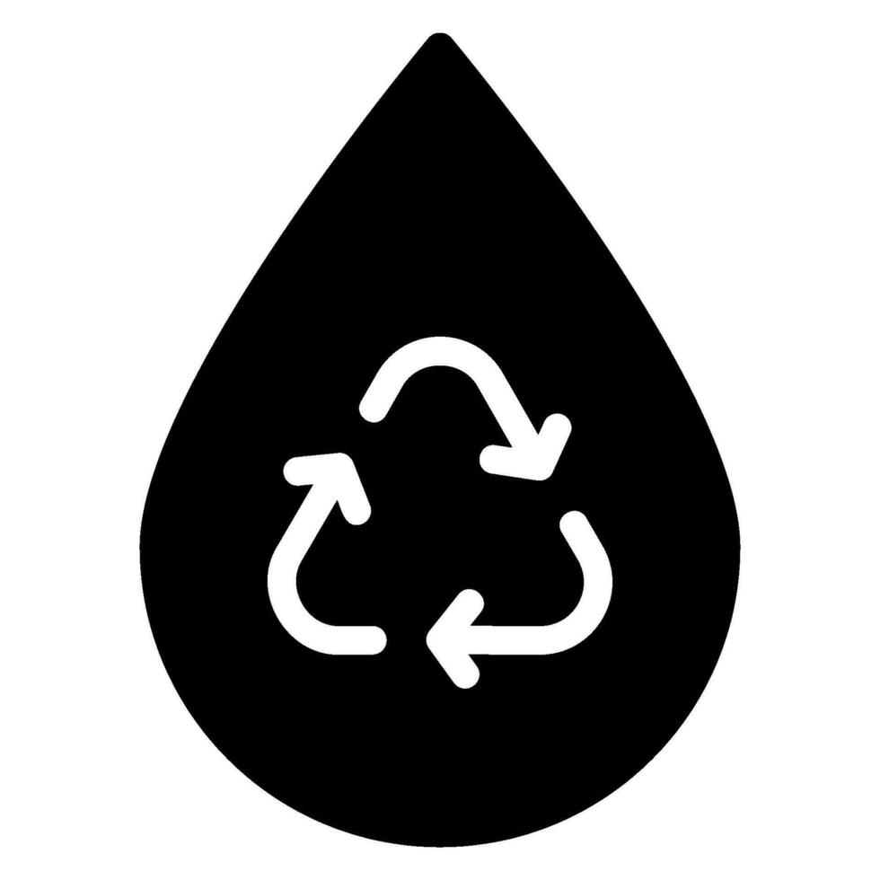 pictogram waterglyph opslaan vector