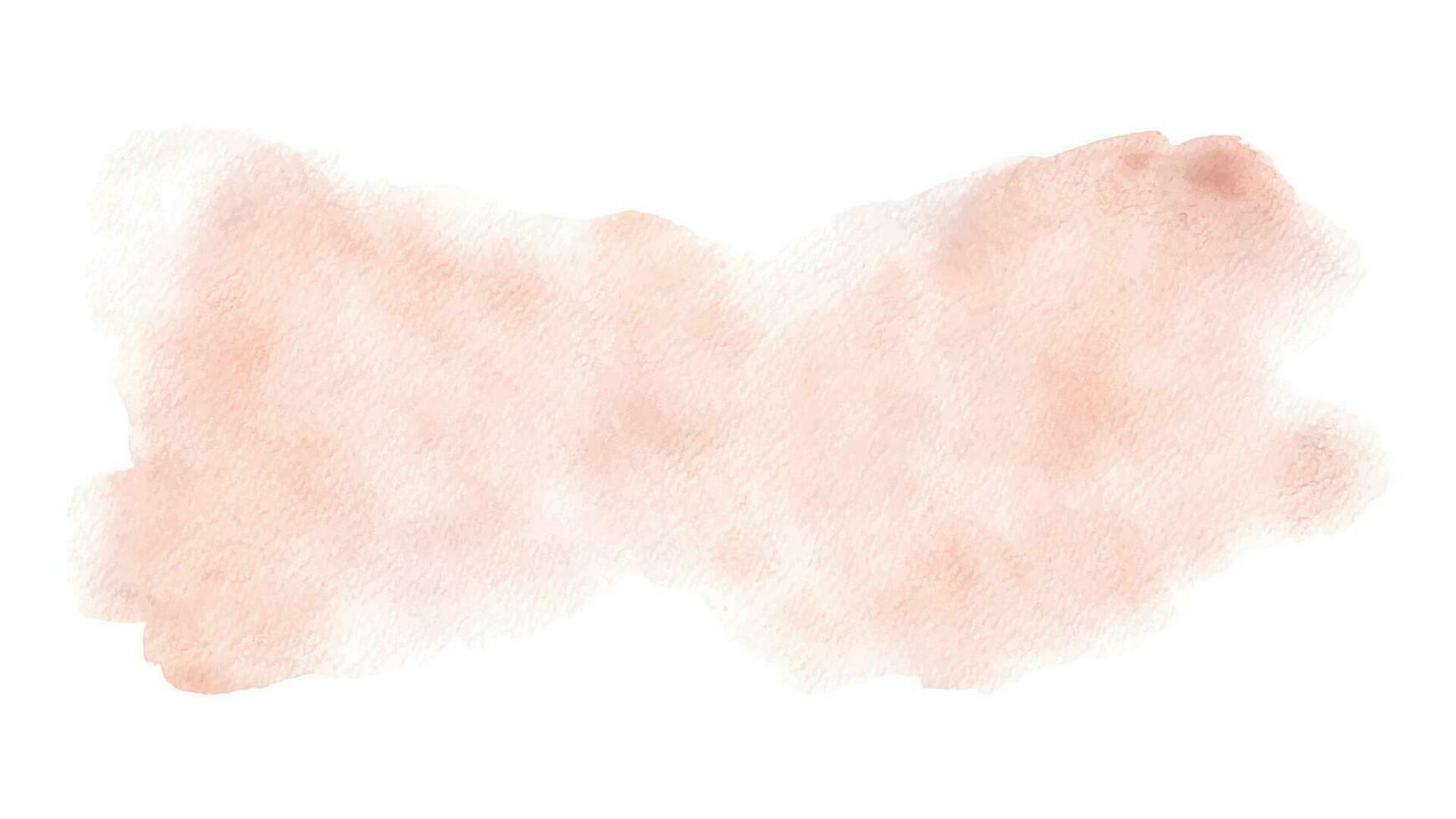 abstract waterverf oranje verf bekladden Aan wit achtergrond vector