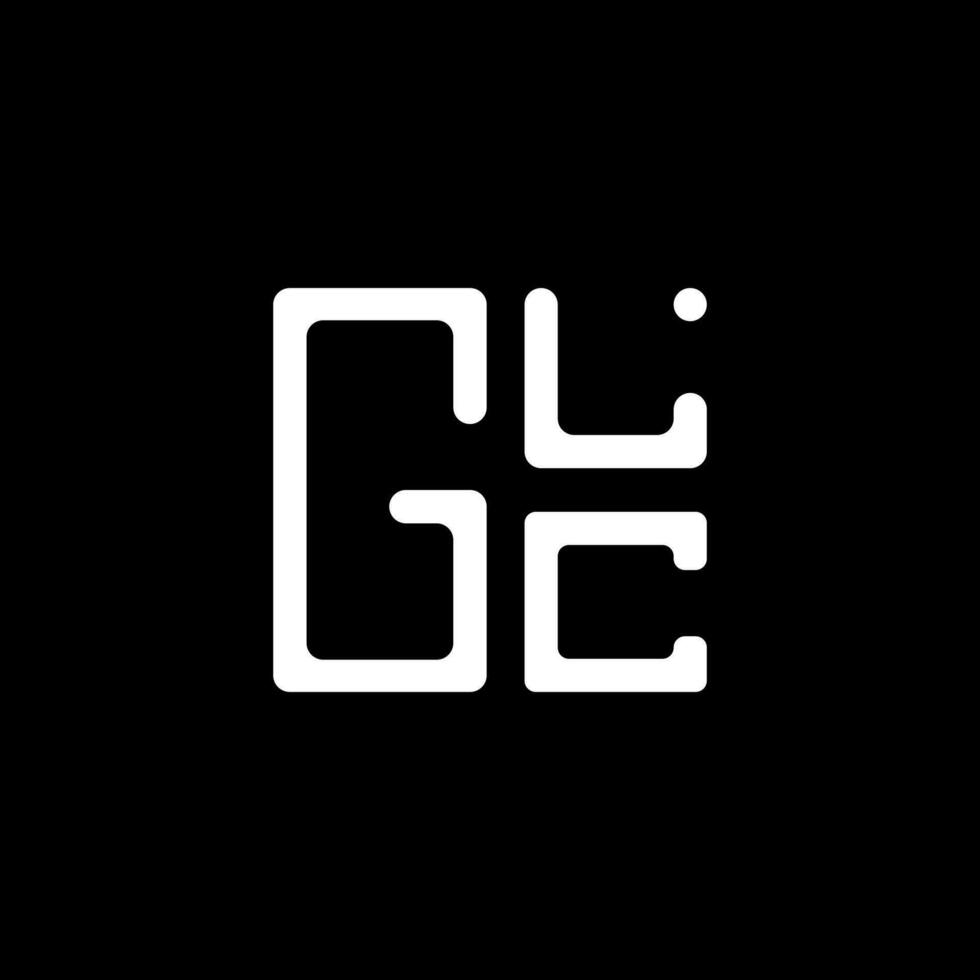 glc brief logo vector ontwerp, glc gemakkelijk en modern logo. glc luxueus alfabet ontwerp