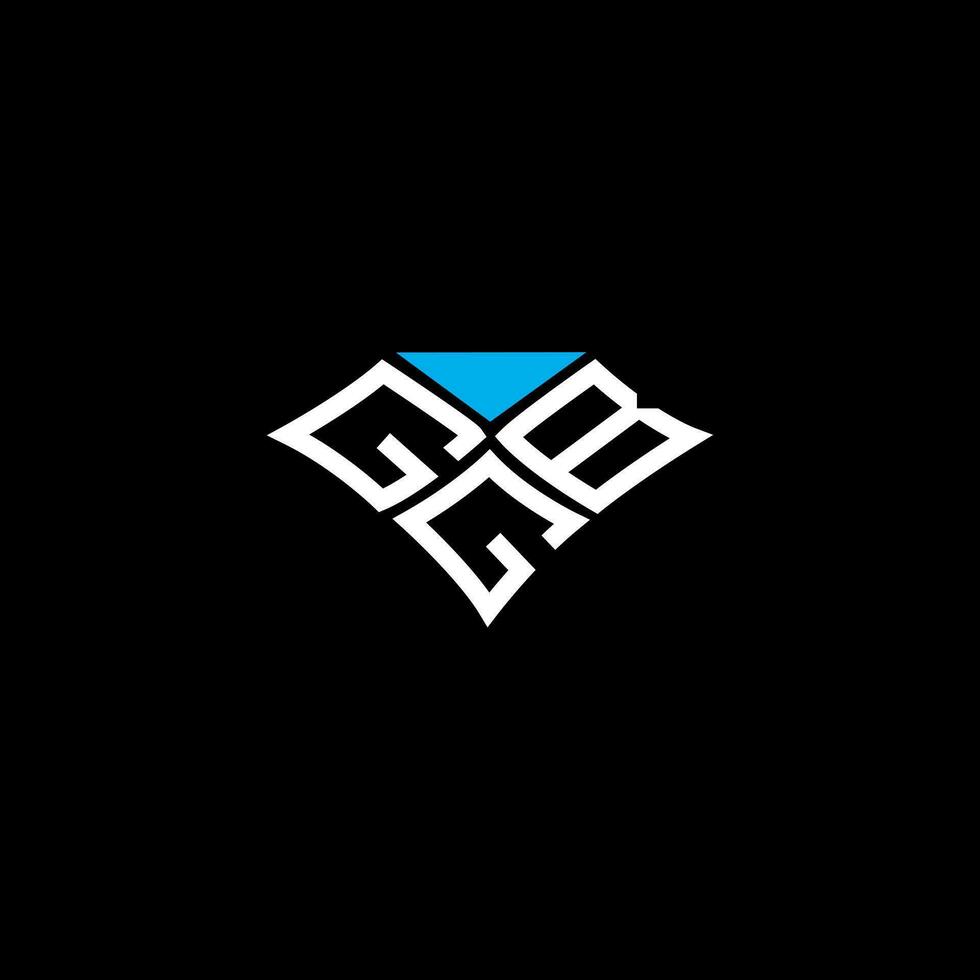 ggb brief logo vector ontwerp, ggb gemakkelijk en modern logo. ggb luxueus alfabet ontwerp