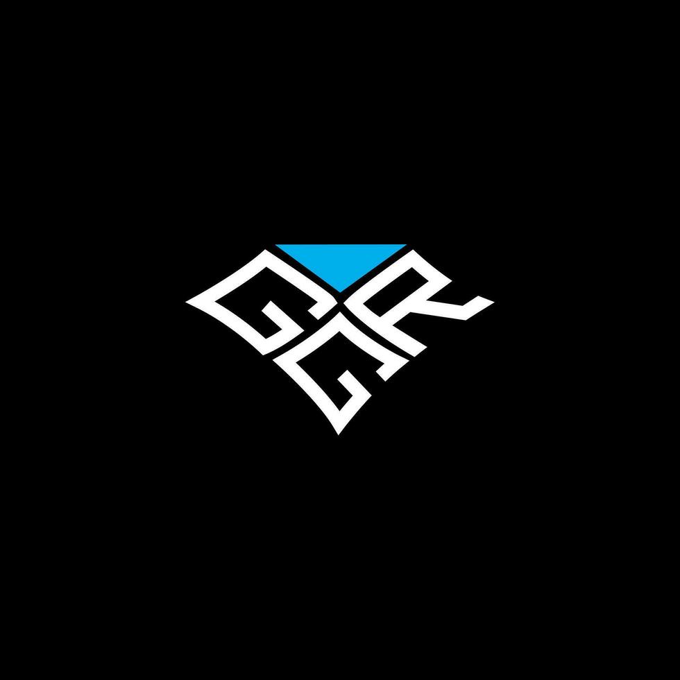 ggr brief logo vector ontwerp, ggr gemakkelijk en modern logo. ggr luxueus alfabet ontwerp