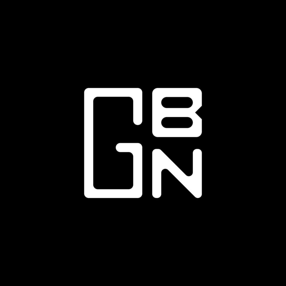 gbn brief logo vector ontwerp, gbn gemakkelijk en modern logo. gbn luxueus alfabet ontwerp