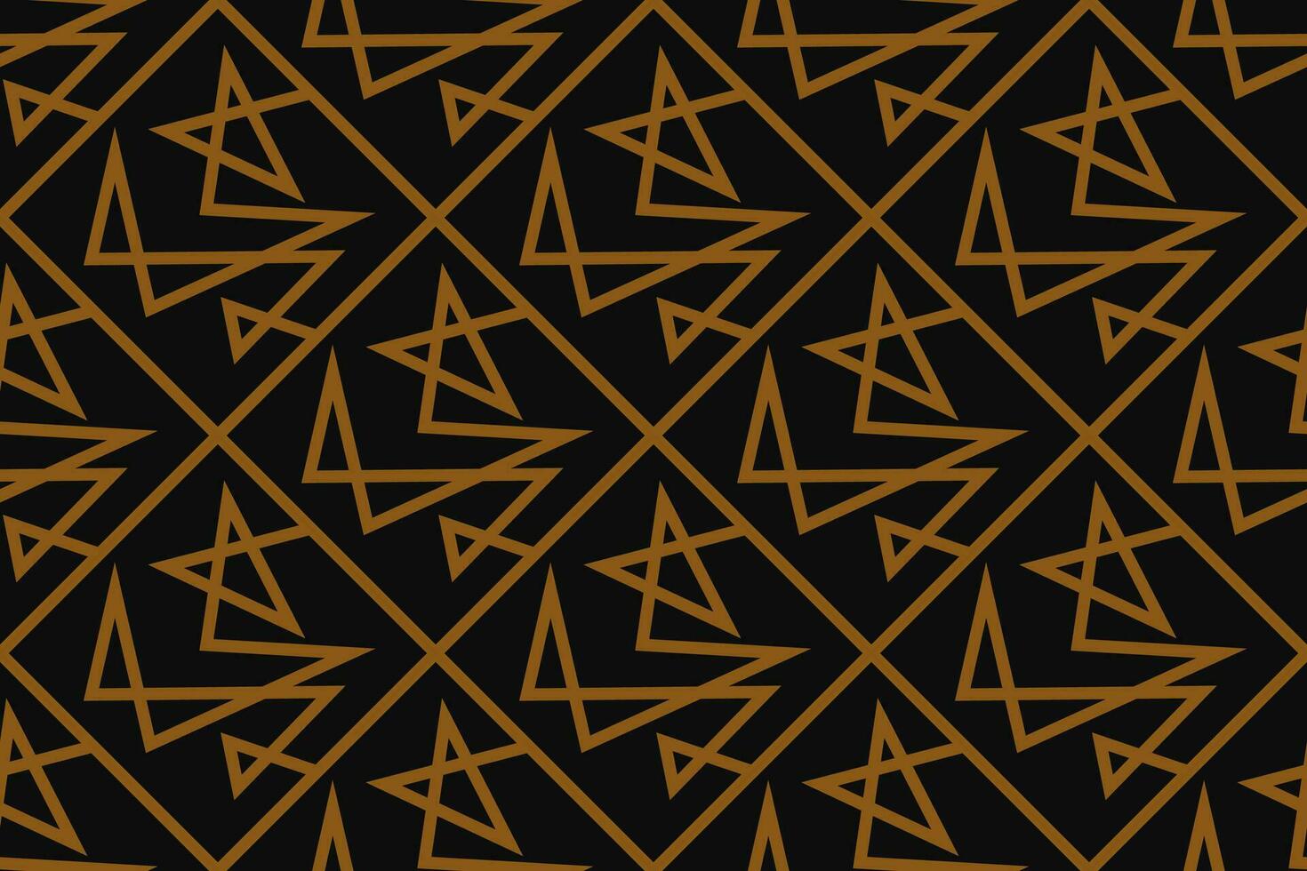 abstract meetkundig patroon met lijnen, ruiten een naadloos vector achtergrond. blauw Zwart en goud structuur