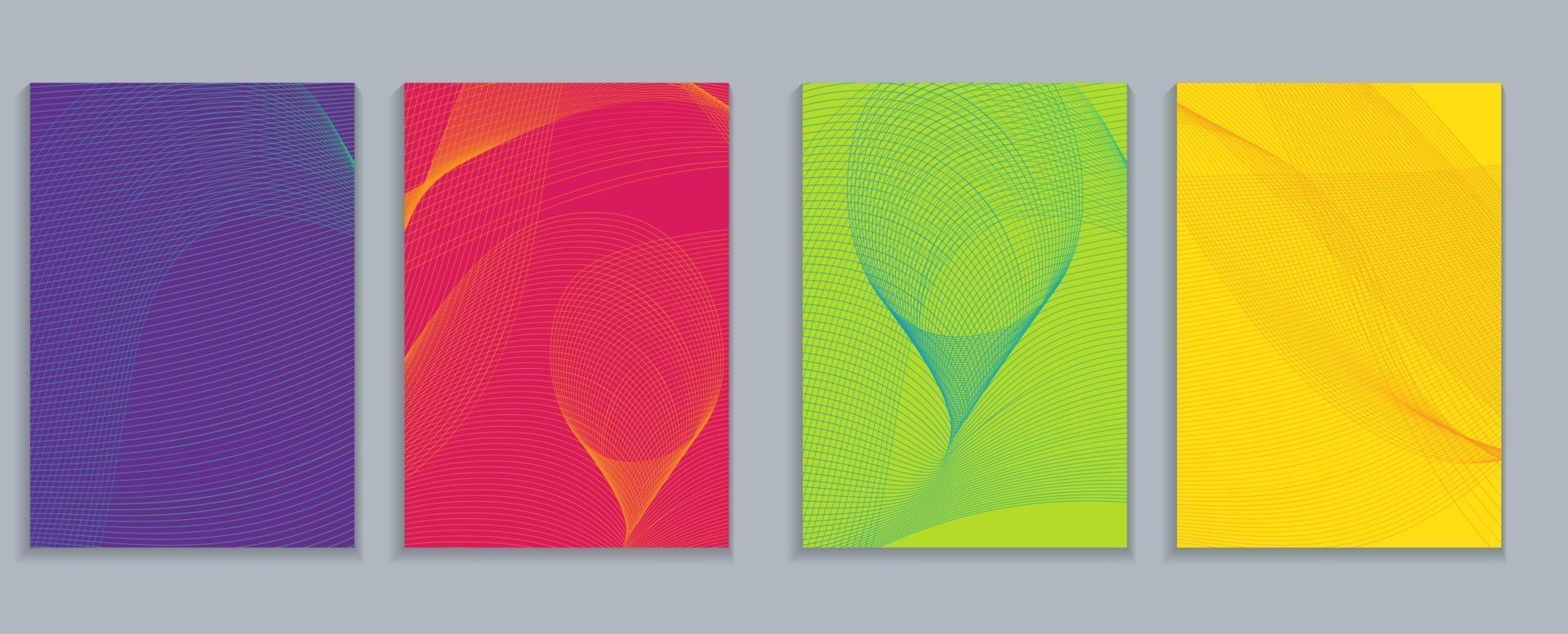 eenvoudige minimale covers abstract 3D-mazen sjabloonontwerp. toekomstige geometrische patroon. vector illustratie