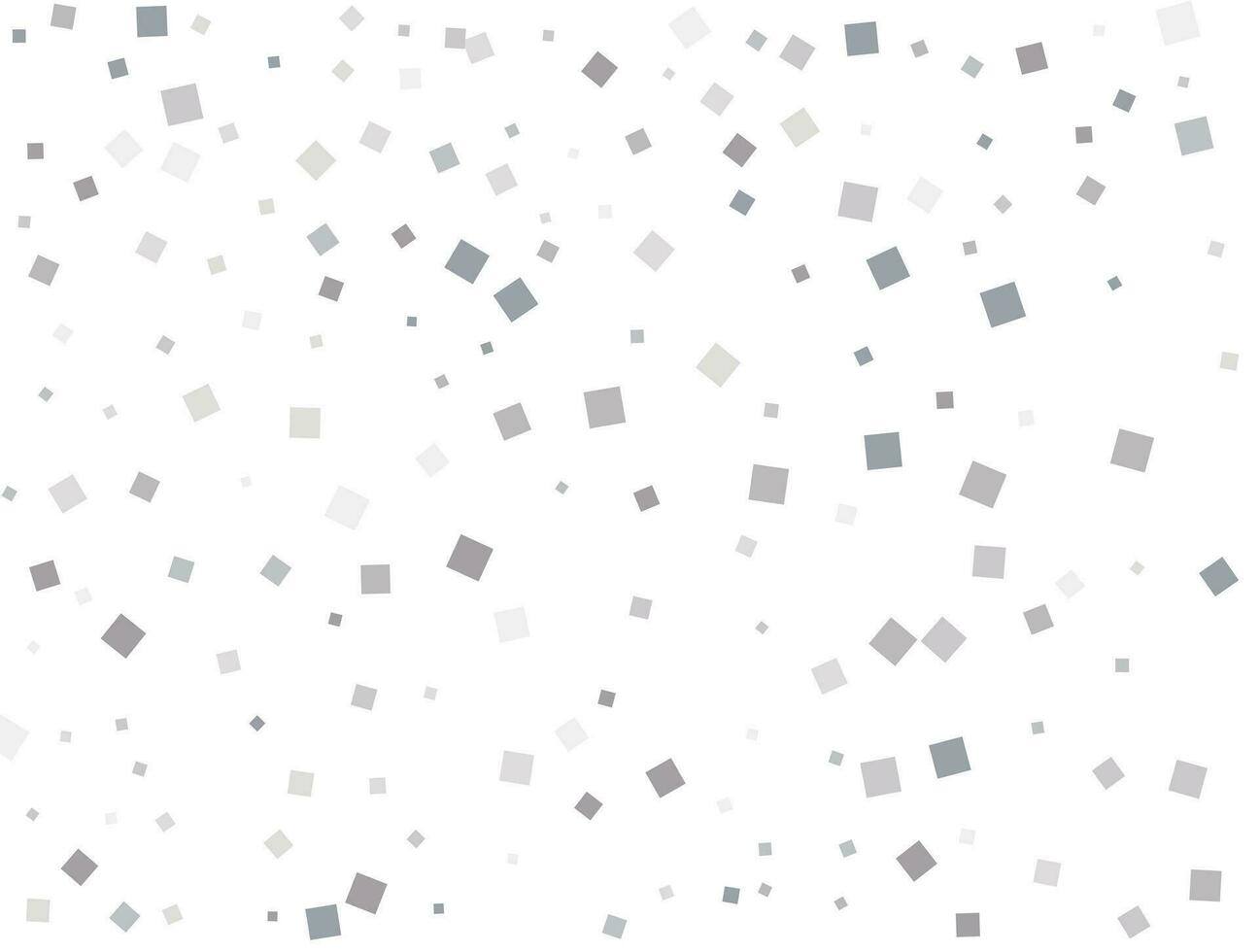 zilver plein confetti. vector illustratie.