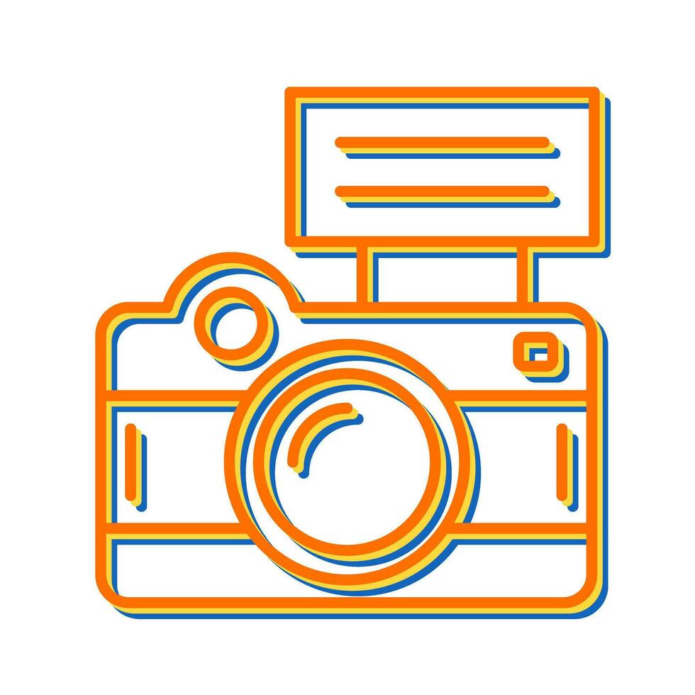 camera flash vector icoon