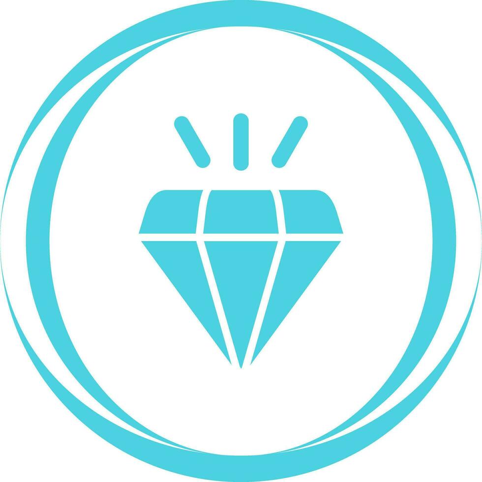 diamant vector pictogram