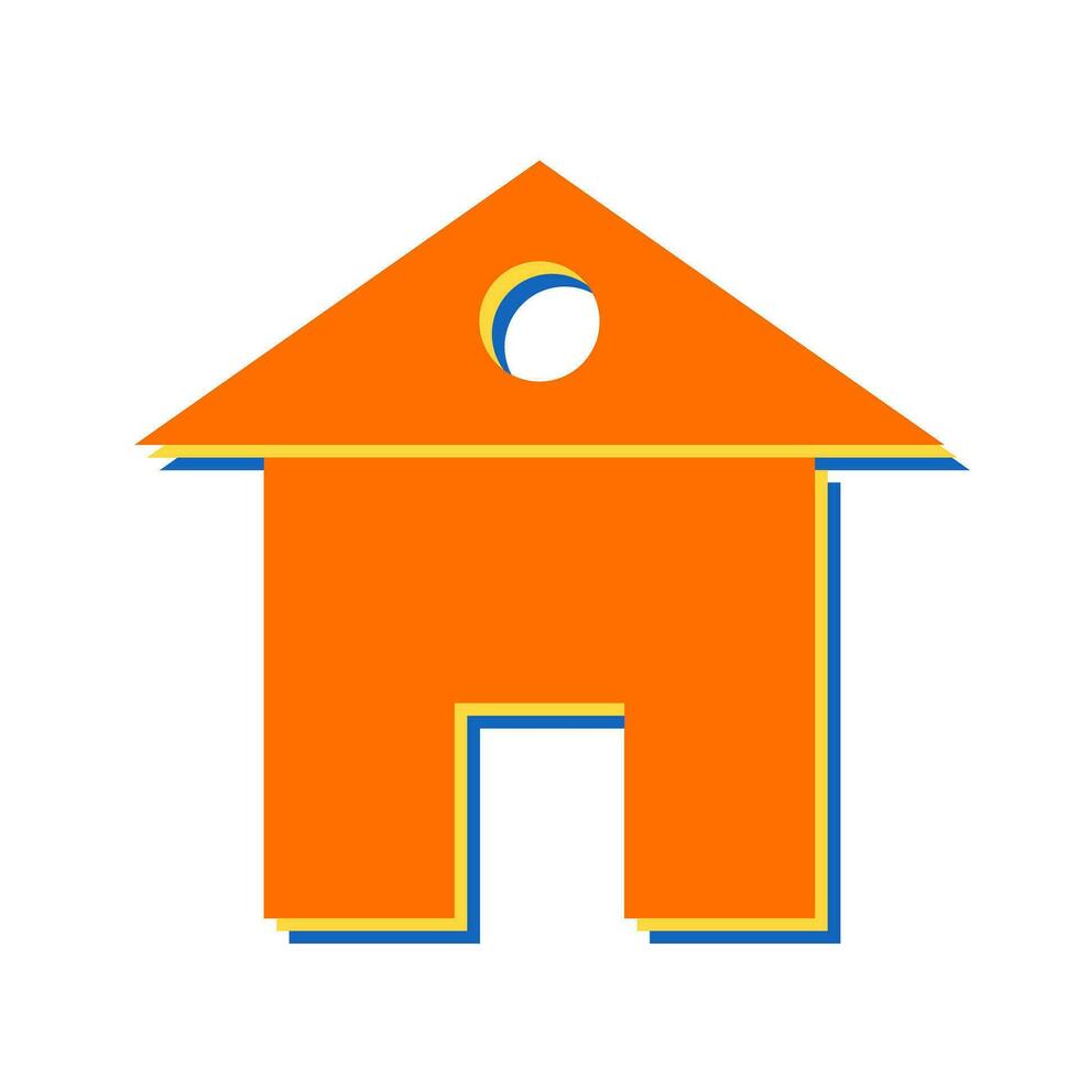 huis vector pictogram