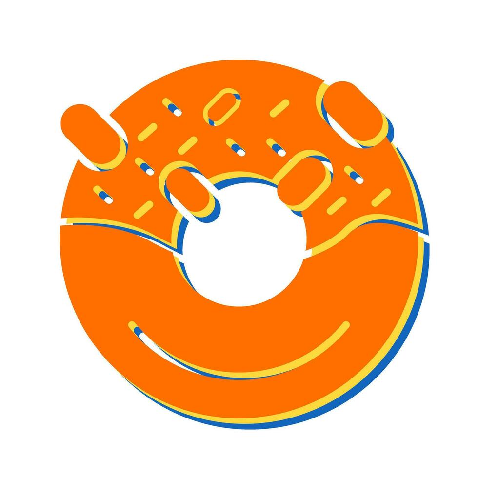 donut vector pictogram