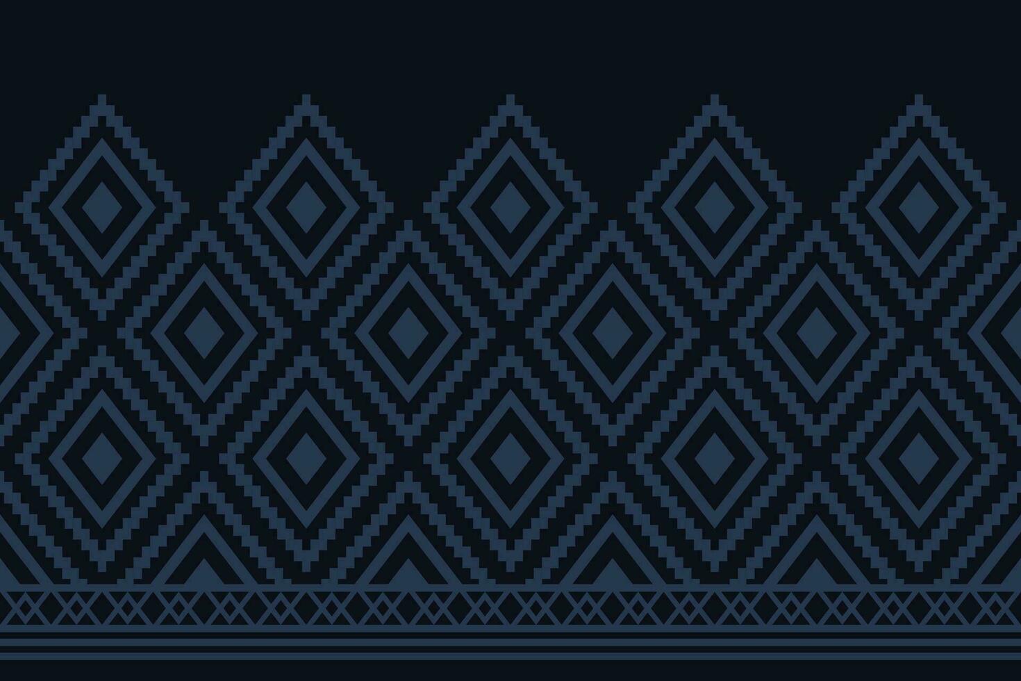 kruis steek kleurrijk meetkundig traditioneel etnisch patroon ikat naadloos patroon abstract ontwerp voor kleding stof afdrukken kleding jurk tapijt gordijnen en sarong aztec Afrikaanse Indisch Indonesisch vector