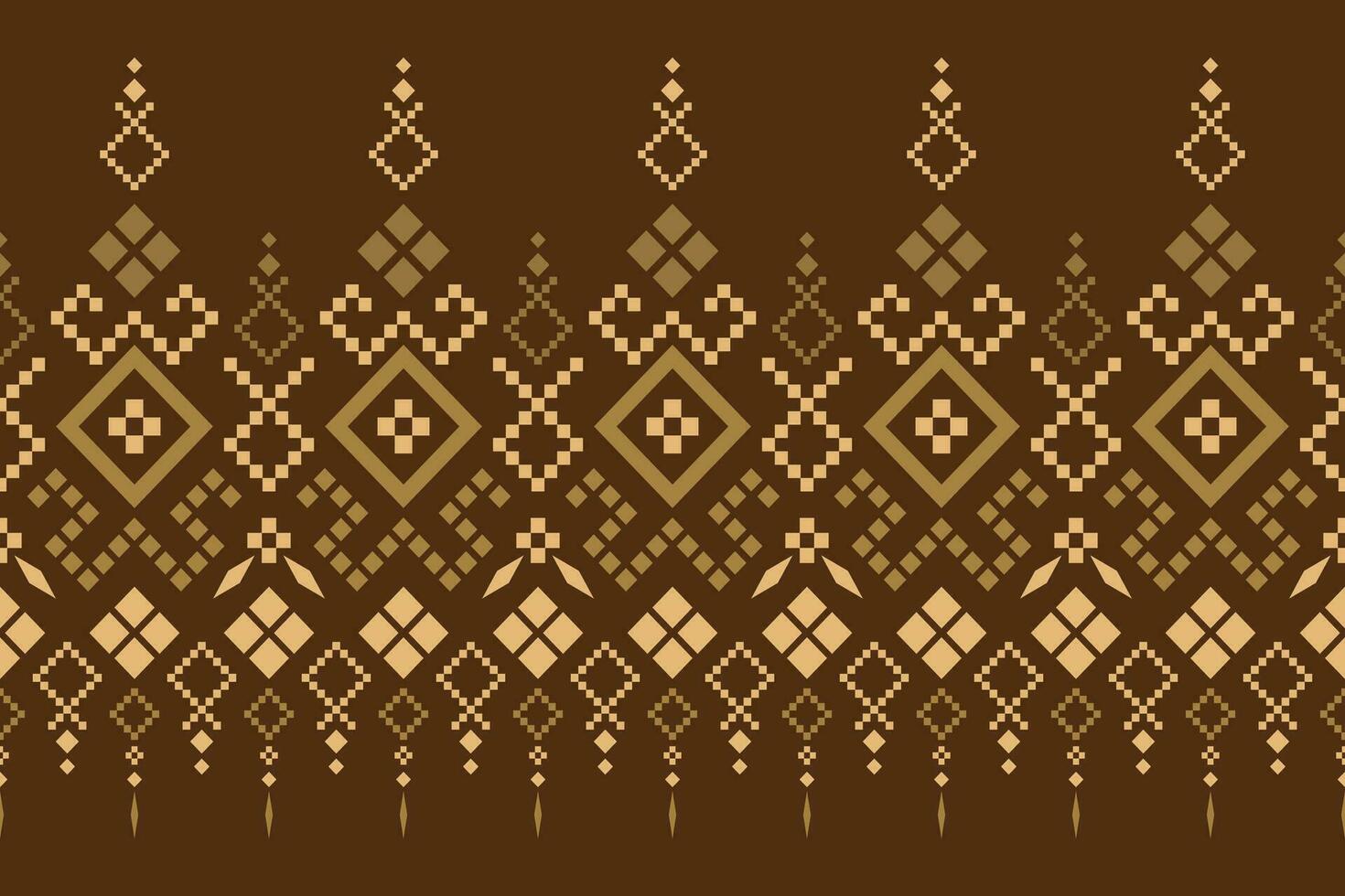 kruis steek kleurrijk meetkundig traditioneel etnisch patroon ikat naadloos patroon abstract ontwerp voor kleding stof afdrukken kleding jurk tapijt gordijnen en sarong aztec Afrikaanse Indisch Indonesisch vector