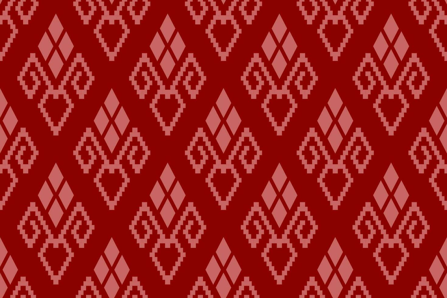 kruis steek kleurrijk meetkundig traditioneel etnisch patroon ikat naadloos patroon abstract ontwerp voor kleding stof afdrukken kleding jurk tapijt gordijnen en sarong aztec Afrikaanse Indisch Indonesisch vector