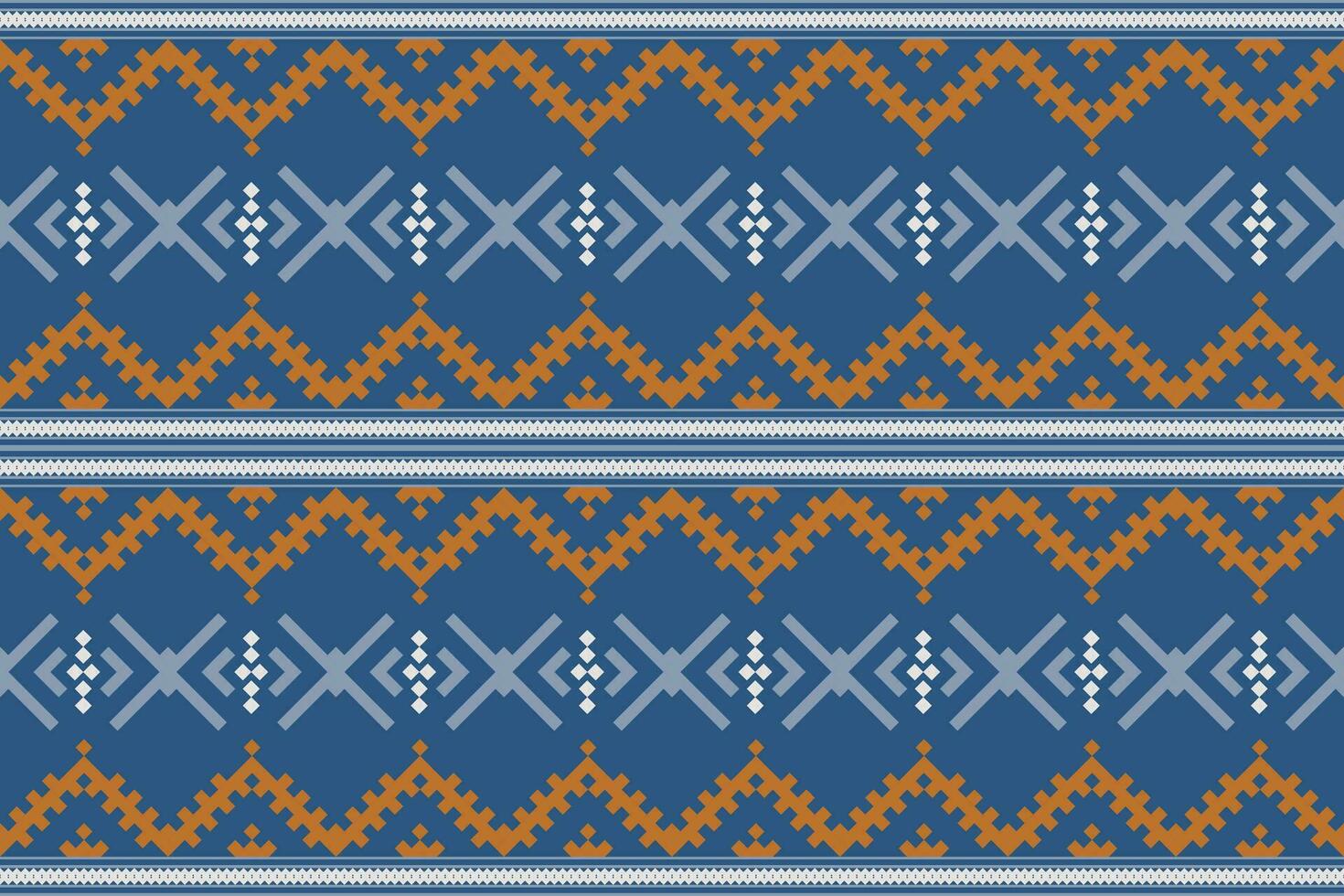 aztec meetkundig patroon voor levendig kleur.damast stijl patroon voor textiel en decoratie.etnisch abstract ikat.naadloos patroon in tribaal.inheems aztec boho vector ontwerp.
