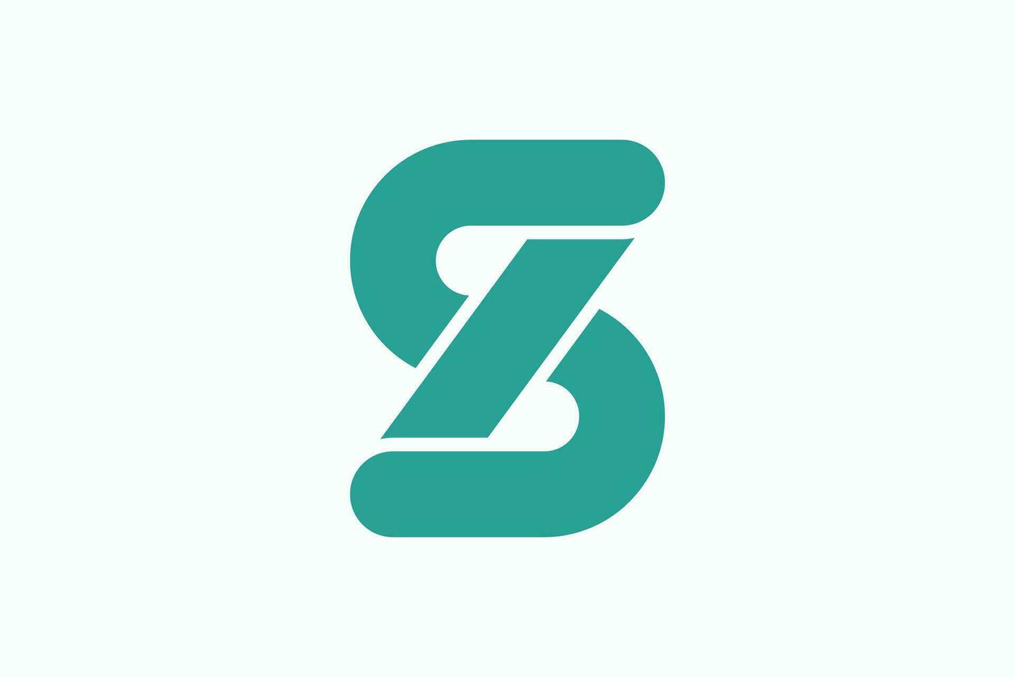 brief s logo icoon ontwerp illustratie vector