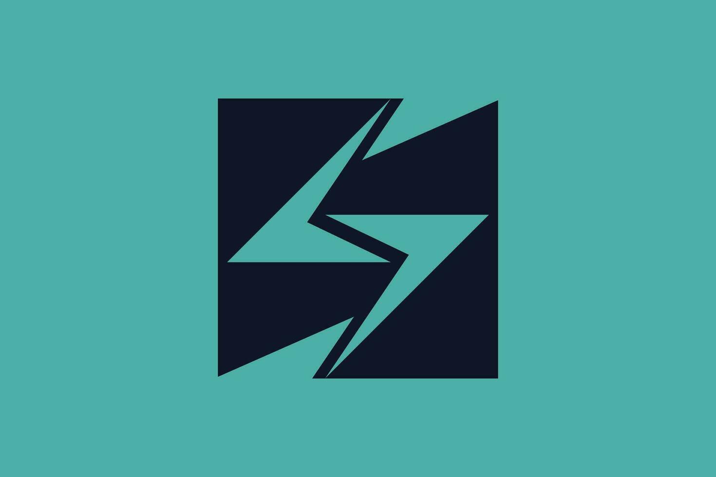 brief s logo icoon ontwerp illustratie vector