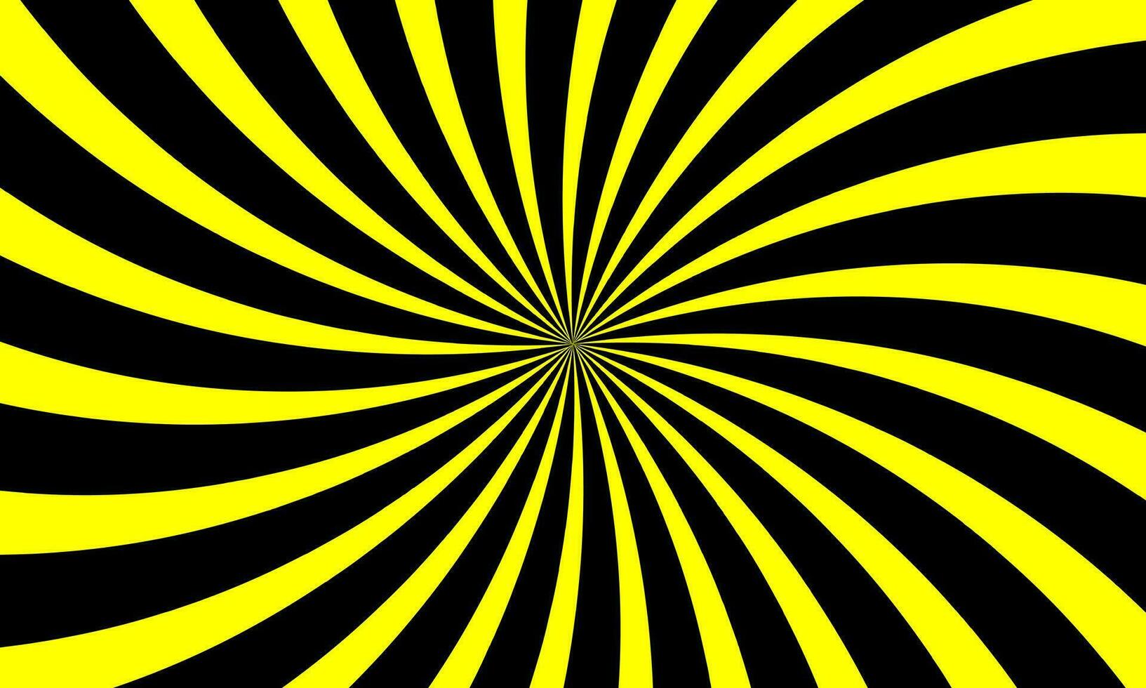geel en zwart vuurwerk, radiaal, uitstralend lijnen zonnestraal patroon, vector illustratie