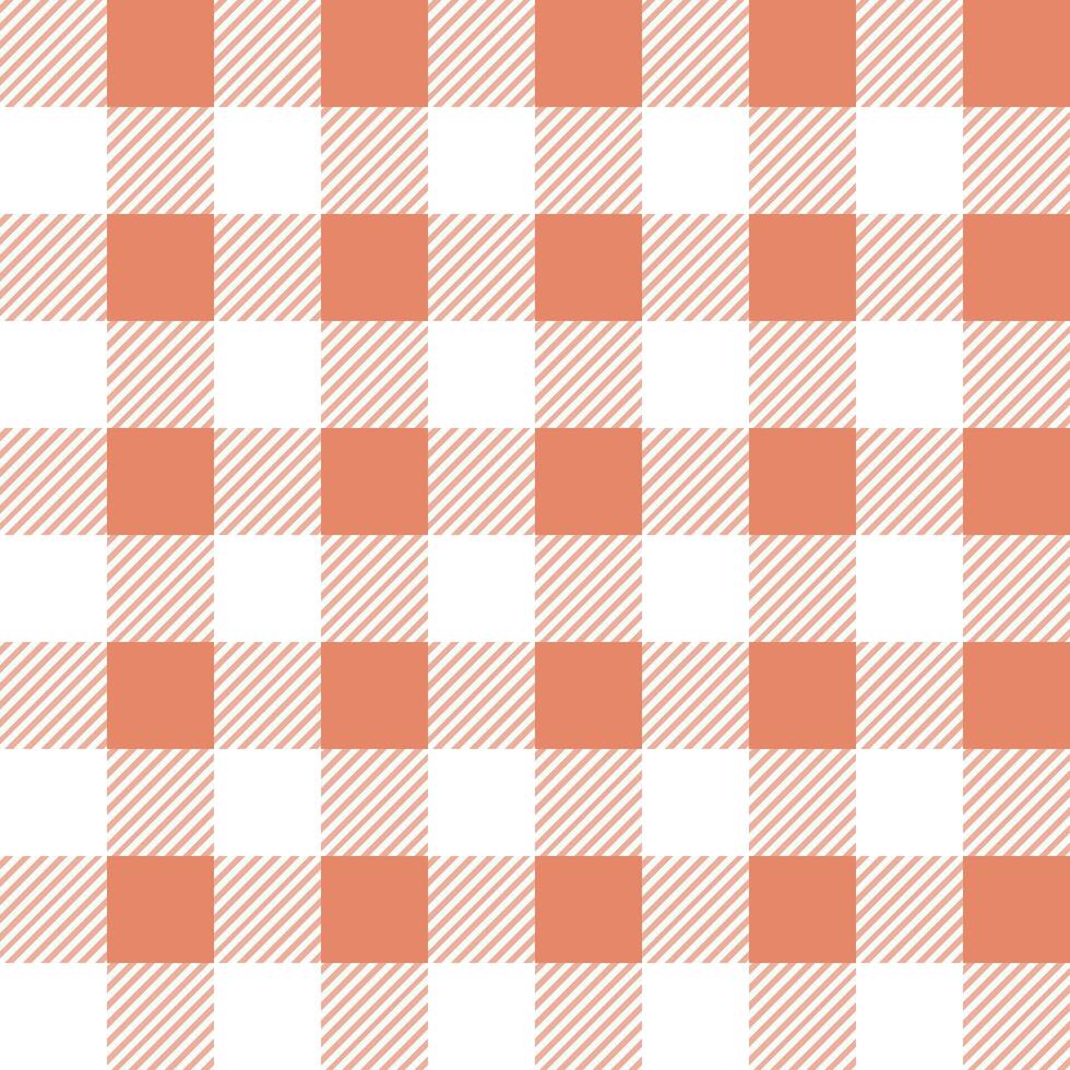 katoenen stof naadloos patroon met rood en wit kleur, schaakbord achtergrond, vierkant, tafelkleed, vector illustratie.