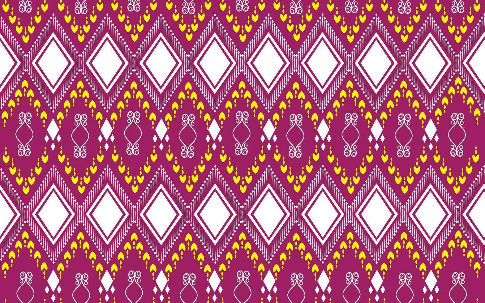 geometrie, abstract, kleding stof, textiel, inheems traditioneel naadloos patroon Aan roze achtergrond. vector illustratie.