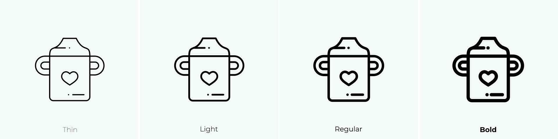 speelgoed- icoon. dun, licht, regelmatig en stoutmoedig stijl ontwerp geïsoleerd Aan wit achtergrond vector