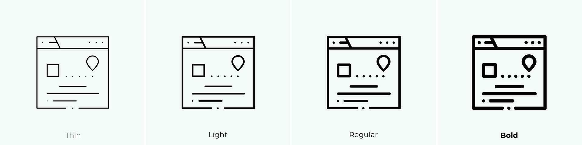 bijhouden icoon. dun, licht, regelmatig en stoutmoedig stijl ontwerp geïsoleerd Aan wit achtergrond vector