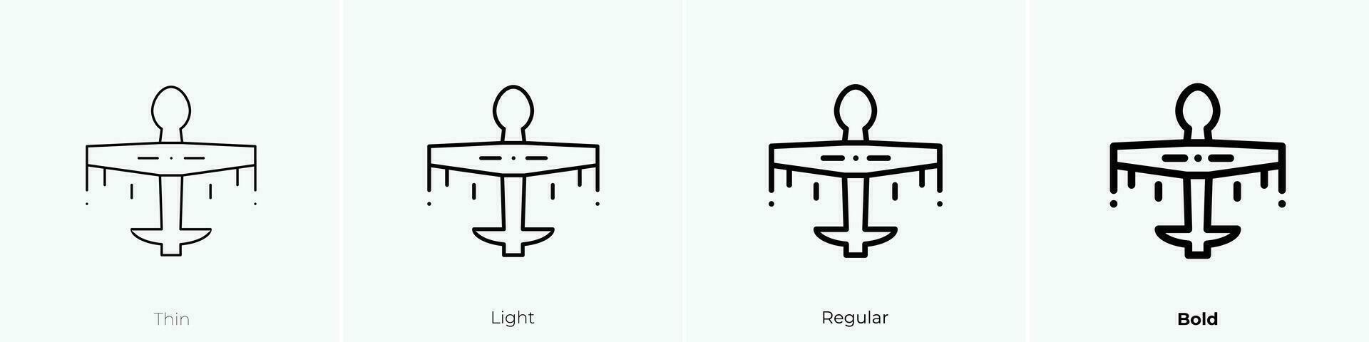 voertuig icoon. dun, licht, regelmatig en stoutmoedig stijl ontwerp geïsoleerd Aan wit achtergrond vector